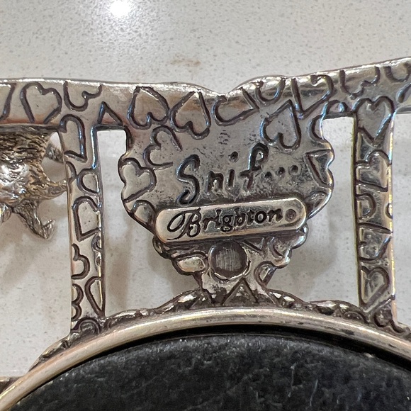 Brighton “Snif…” Silver Tone Dog Charm Photo Frame - Picture 8 of 10